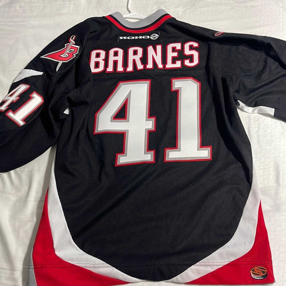 VINTAGE Buffalo Sabres Stu Barnes jersey EXCELLENT cond.
